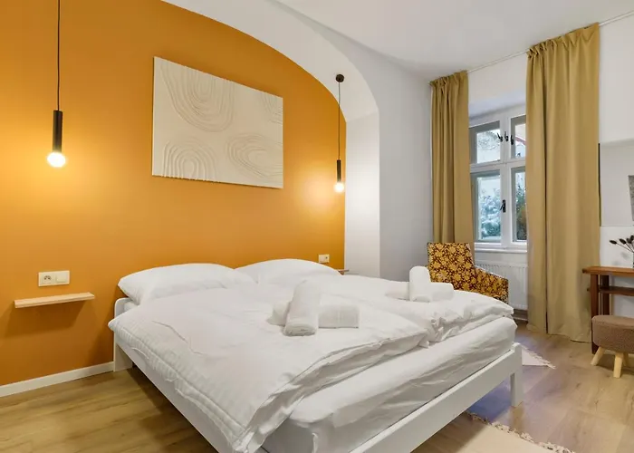 Apartament Charming In Centre /w Ac Bratysława